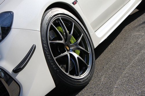 STI純正 鍛造アルミホイール BBS RI-Aモデル WRX VAB 18インチ　タイヤほぼ新品！ BBS - STI純正 鍛造アルミホイール BBS RI-A WRX VAB 18インチの通販